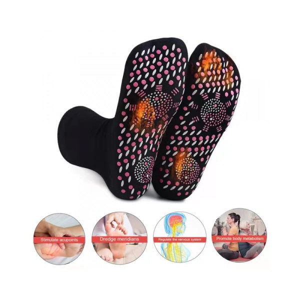 🧦 Stay Warm Naturally with Self-Heating Therapy Socks